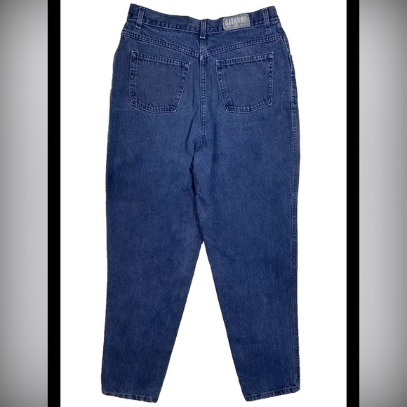 Gitano Denim - Vintage Gitano Womens 16 Long 31x30 Y2K Dark Blue Denim High Rise Mom Jeans